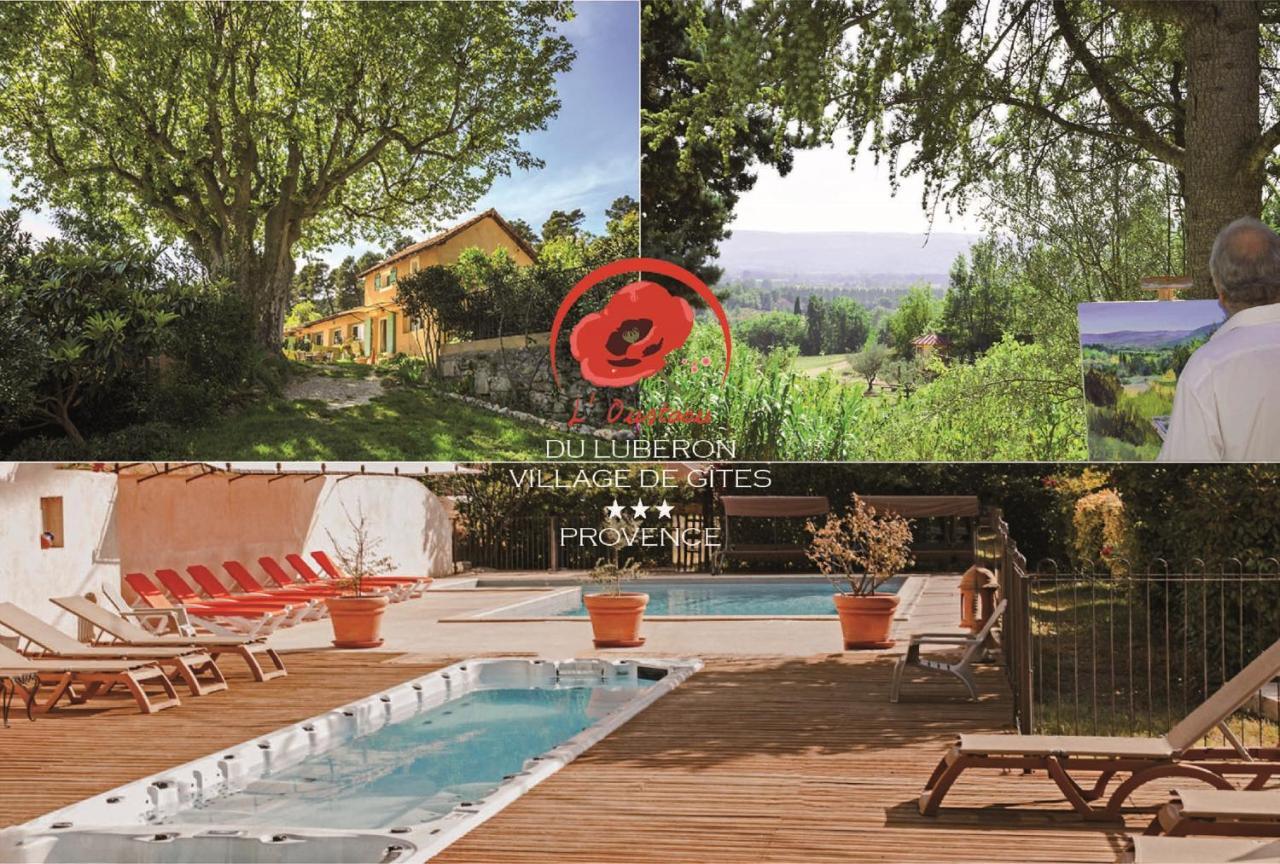 L'Oustaou Du Luberon Et Spa Villelaure 외부 사진